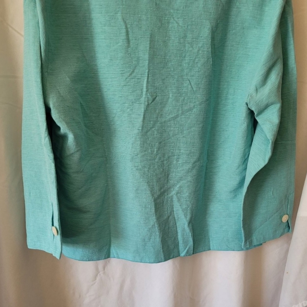 BUY 2 get 1 FREE (SEE DETAILS), Chadwick's Shrug top- (313) - Picture 4 of 5